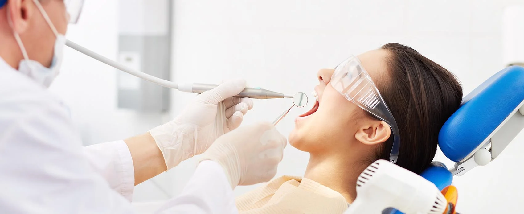Relaxed patient receiving sedation dentistry at The Port Dental Clinic