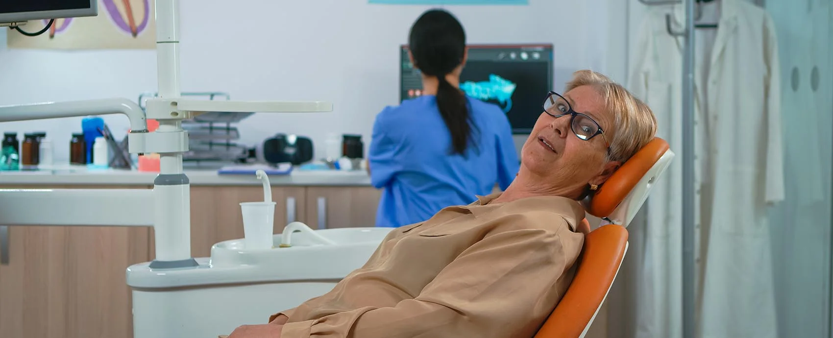 Senior dental care at The Port Dental Clinic in Calgary NE